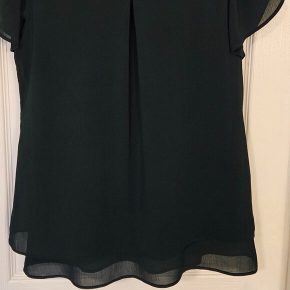 Chiffon Layered Tunic Blouse Top - Picture 5 of 6